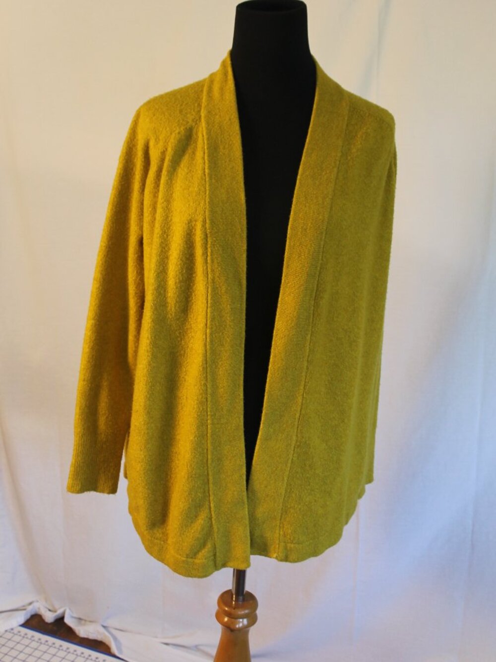 LOFT Gold Open Cardigan, Small
